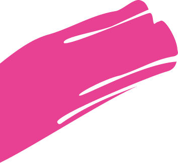 Pink brushstroke